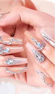 Rinpoche Nail Art Rhinestones Decoration Nail Stones Imitation Glass Art pc 100