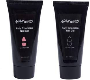 NAILWIND 30 ML Polygel 2pcs combo tubes Polygel For Nails Extensions