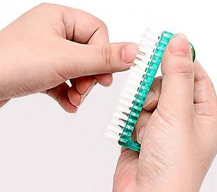 Scheibe Handle Grip Nail Brush Hand Finger Toe Nail Cleaning Brush