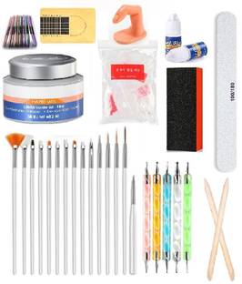 D.B.Z. Gel Nail Extension Kit with Nail Art Tools - Builder gel set