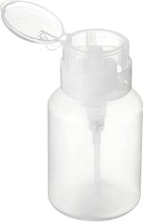 Proroop Push Down Pump Dispenser Bottle for Nail Polish Makeup Remover 200ml