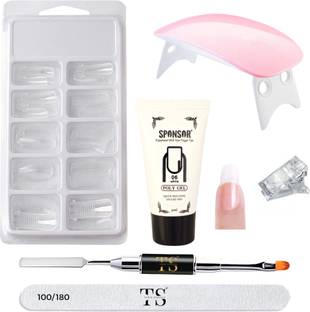 Coscelia Poly Nail Extension Gel Kit for Builder Gel UV Nail Art Kit, Nail Extension Set