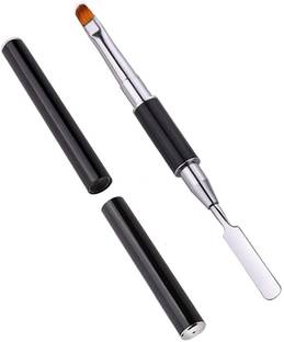 Scheibe 1pc Pcs Dual-Ended Polygel Acrylic Nail Art Brush