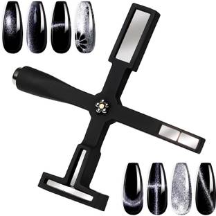 Adoere 5 in 1 Cat Eye Magnet for Gel Nail Polish Magnetic Nail Tool 3D Cateye Nail Gel