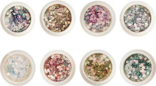 NAILWIND Nail Glitter Sequins Powder DIY Nail Decal Manicure for Laser Nail Polish