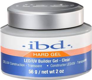 RUBY FACE IBD HARD GEL,LED/UV BUILDER GEL - CLEAR 56g Strengthener Gel for Hard,