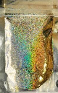 Mahir Glitter SILVER HOLOGRAPHICS 25 GM PACK FOR NAIL ART