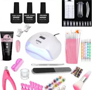 Hilex 18 IN 1 Nail Art kit ,Nail Art Paint Design Kit, 3D Nail Extension Tools