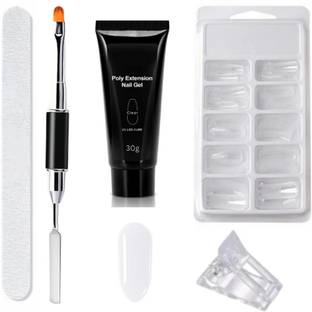 NPAH Poly Nail Gel Extension Kit for Builder Gel UV Nail Art Kit, Nail Extension Set
