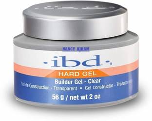 NANCY AJRAM X IBD Stunning Hard Gel Nail Art Extension in Crystal Clear LED/UV Builder Gel