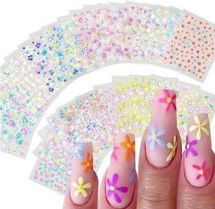 SoFire 3d Nail Decals Nail Art mix Design (5 sheets)