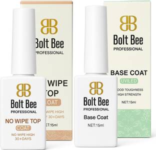 BOLT BEE No Wipe Top Coat and Base Coat