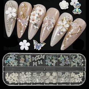 El Syco 12 Different Designs Nail Art Accessories