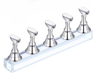 RANORE Acrylic Nail Display Stand,Magnetic Nail Tip Practice Holders