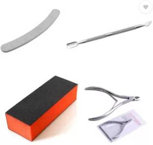 KISANPATEL 1 filler, 1 pusher, 1 cuticle cutter, 1 buffer