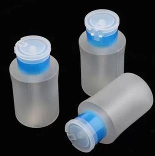 KIRA 3pcs 180ml Empty Pump Bottles for Nail Remover