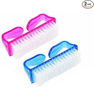 zemglam 2 Nail Cleaning Fingernails manicure pedicure Nail Cleaning Brushes
