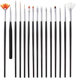 feelhigh Nail Art Gel Design Pen Painting Polish Brush Dotting Drawing Tools Set