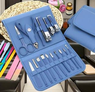 ShopDock 16-in-1 Manicure Kit with Nail Cutter, Scissors & Tweezers