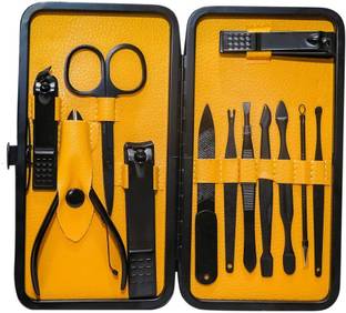 SHIVAY CREAITON Manicure Set Nail Clippers, Stainless Steel Cutter Grooming Kit Peeling Knife