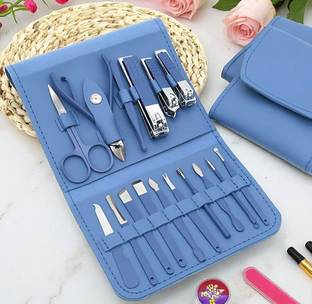 ShopDock Compact 16‑in‑1 Grooming Set – Nail & Ear Tools, Knife, Scissors