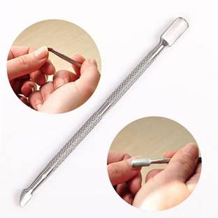 ShopCircuit Stainless Steel Cuticle Peeler Scraper Double-end Cuticle Remover Cuticle Pusher