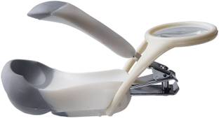 LAFILLETTE Baby Safety Nail Cutter With Transparent Magnifier Glass New Born Baby Nail Clipper