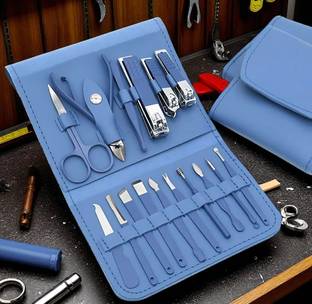 ShopDock 16-in-1 Nail Tool Set – Ear Pick, Cutter, File, Tweezers