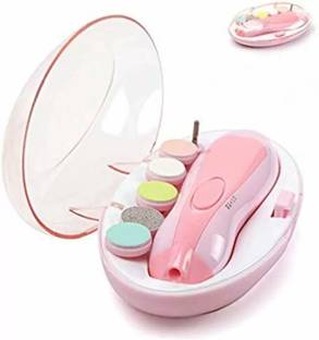 Jannick Electric Baby Nail Trimmer with 6 Grinding Heds for Newborn Infants and Toddlers