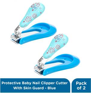 MeeMee Protective Baby Nail Clipper Cutter with Skin Guard for Babies Infant Toddler