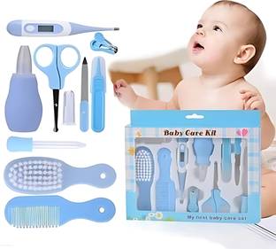 kidssmilez New Born Baby nail care, healthcare, grooming, baby care gifting set of 10 piece