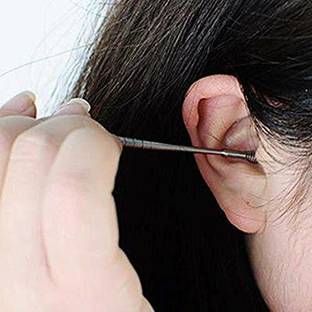 ADONYX AD Ear Wax Cleaner Ear Cleaning Tools kit Stick Set Spring Earwax Remover