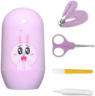 Mee&Mommy Baby Nail Clipper, Scissor, Tweezer & Nail Filer Cleaning Sets