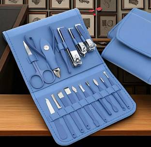 ShopDock Nail Kit Essentials 16-in-1 – Includes Clippers, Knife, File