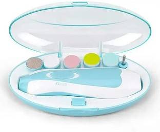 Amdeeworld LED‑Lit Baby Electric Nail Trimmer & Cutter Drill + 6 Speeds & Grinding Tips