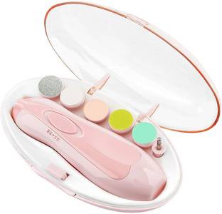 adbeni Baby Drill Nail Trimmer | Filer Cum Manicure Set | Safe for Baby/Kid