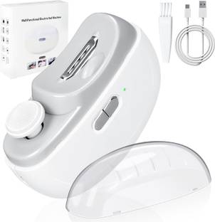 VGmax Electric Nail Clipper,Automatic Nail Trimmer,Nail File with Light & 2 Speeds