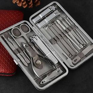 YMS Women Manicure Pedicure Kit With Grooming Kit, Acne needle,Nail Filer Kit