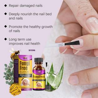 SIYDHA Fungi Free Hydrating Nail Serum For Dry And Damaged Nails