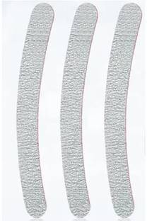 Lusty soul 7 Inch Dual Side Banana Shaped Nail Filer, Manicure Pedicure Tool (pack of 3)