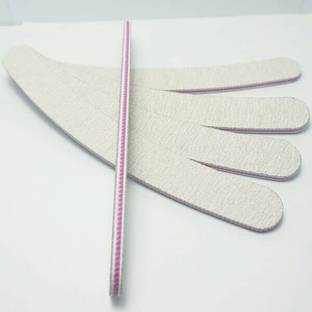 El Syco Professional Nail File Set, Curved Fingernail files, Double-Sided Manicure