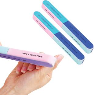 Temperia 7 Way Nail Filer & Buffer - Shaper, Shiner & Scrubber for Smooth, Polished Nails