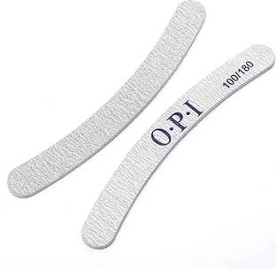 El Syco 2piece Nail Shaper Double Sided Manicure Pedicure Filer Nail Buffing, White File