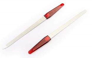 Top Select Double Sided Nail Shaper Nail File Buffer Cosmetic Tool Pack of 2
