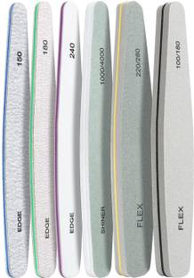 Store2508 6pcs Nail Files-Nail File Set for Manicure