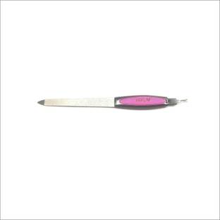 Hair line Professional 2 in 1 Nail File With Cuticle Trimmer Manicure and Pedicure Tool