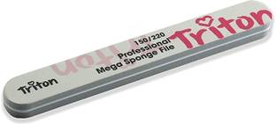 TRITON Professional 150/220 Nail Buffer, Shiner, Filer, Emery Board, Shaper Tool