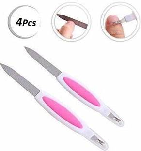 Lusty soul Nail File/2 in 1 Manicure Pedicure Nail File Tool Cuticle Trimmer Cutter Remover