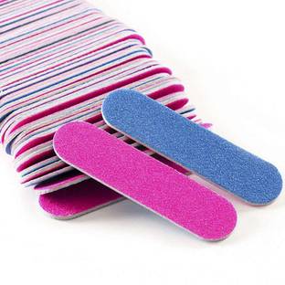 AKADO Nail Buffer Set Disposable Double Sided Mini Nail File, Professional Care.