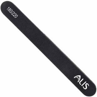 alis Nail Filer Double Sided 180/220 Grit for Nail File/ Nail Buffing/ Manicure Nail Art BL NF ST (1 Pieces Set)